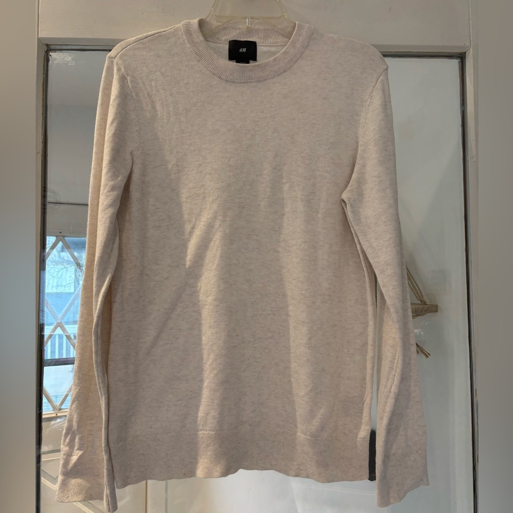 H&M Women’s Crewneck‎ Sweater in Oatmeal